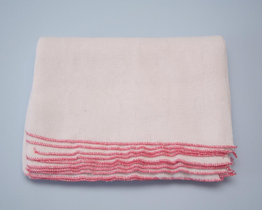 SIZE 24 RED EDGE WIDE DISHCLOTH