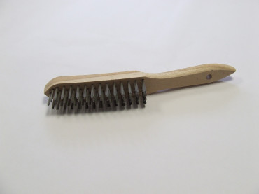 4 ROW WIRE SCRATCH BRUSH EA.                             