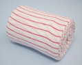 RED STRIPE  STOCKINETTE 2Kg APPROX.
